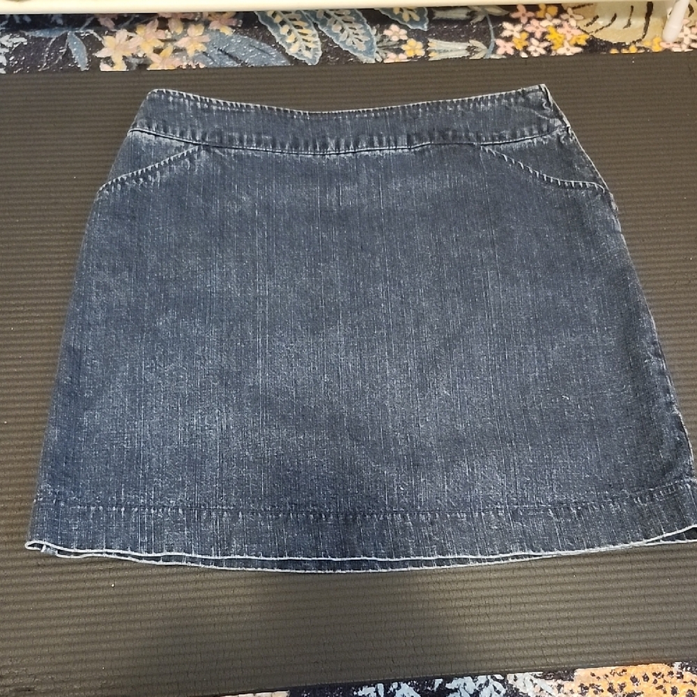 Denim Blue Skirt